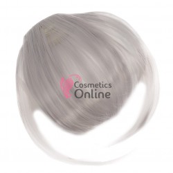 Breton din par artificial cu clips AP411 Argintiu (Silver) cu suvite lateral